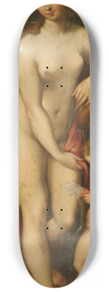 Correggio - Venus and Cupid 8.25 inch art skate deck
