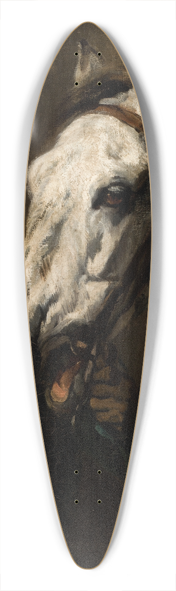 Piotr Michaowski - Stable Boy Holding the Horse by the Bridle 39.3 inch art pintail longboard deck