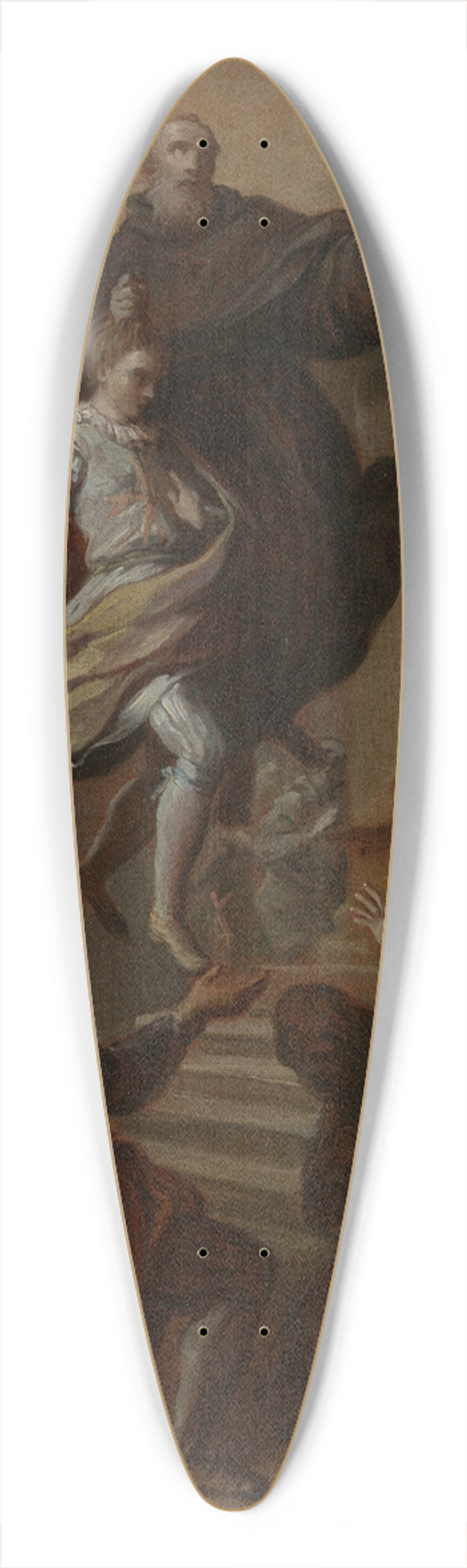 Placido Costanzi - A Miracle of Saint Joseph of Cupertino (16031663) 39.3 inch art pintail longboard deck