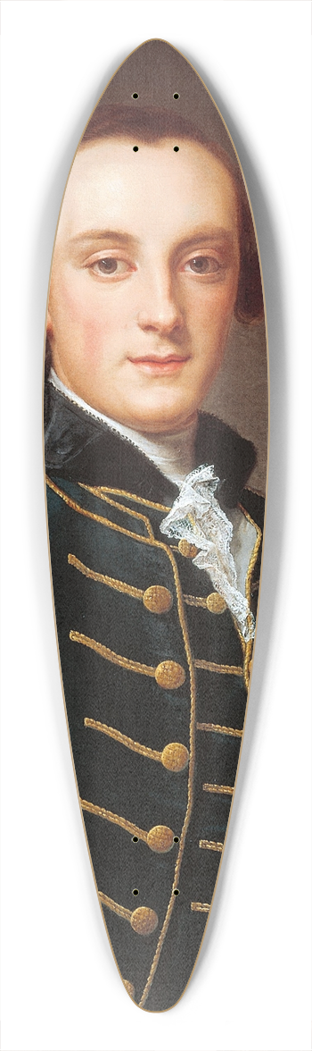 Pompeo Batoni - Edward Weld 39.3 inch art pintail longboard deck