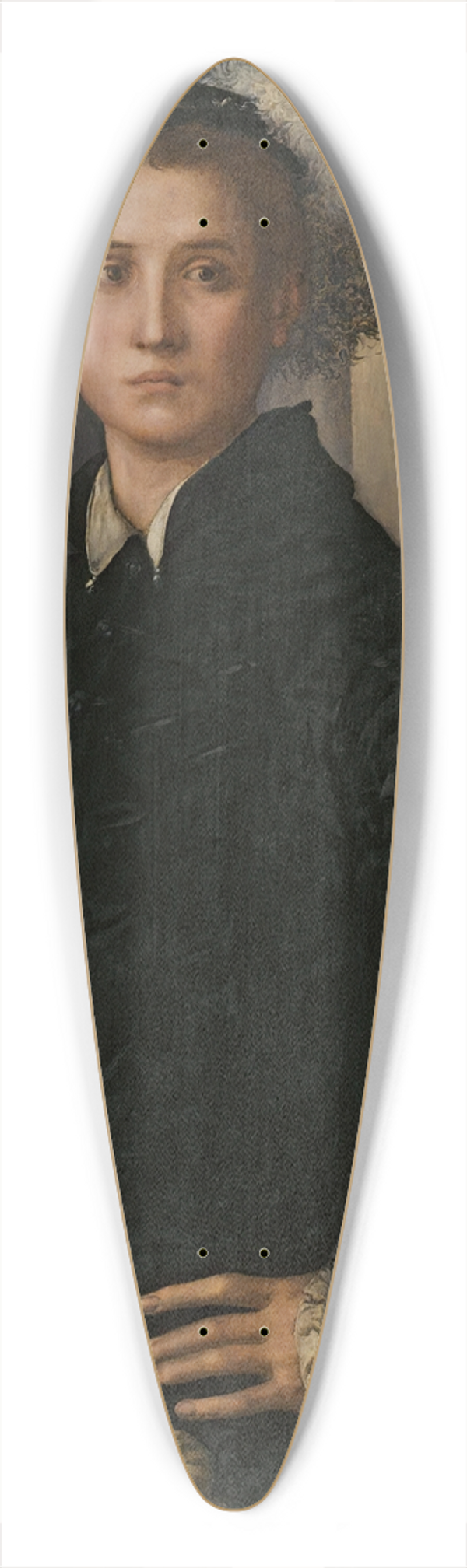 Pontormo (Jacopo Carucci) - Portrait Of Cosimo I De Medici 39.3 inch art pintail longboard deck