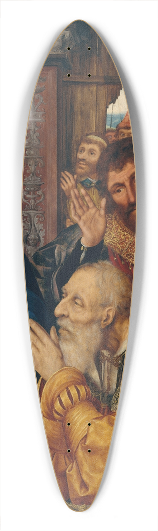Quentin Massys - The Adoration of the Magi 39.3 inch art pintail longboard deck