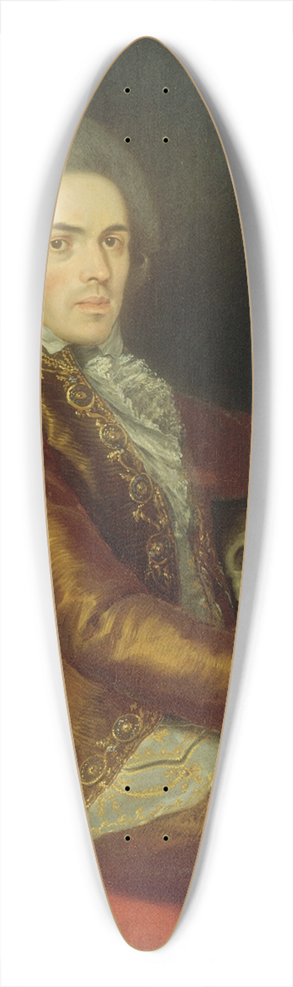 Rafael Ximeno y Planes - Portrait of Manuel Tols 39.3 inch art pintail longboard deck