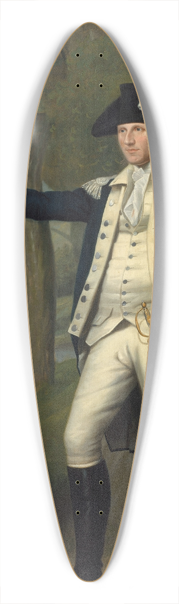 Ralph Earl - Marinus Willett 39.3 inch art pintail longboard deck