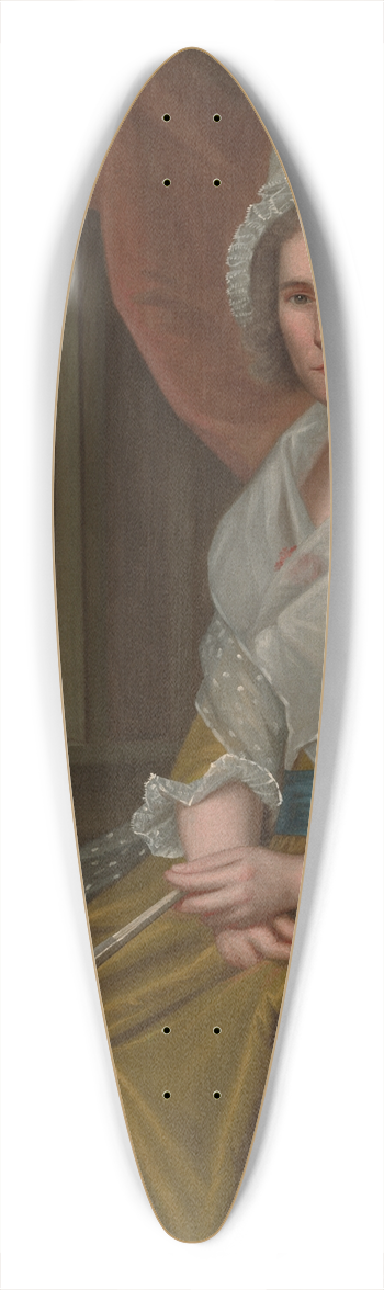 Ralph Earl - Mary Sylvester Welles Davenport 39.3 inch art pintail longboard deck