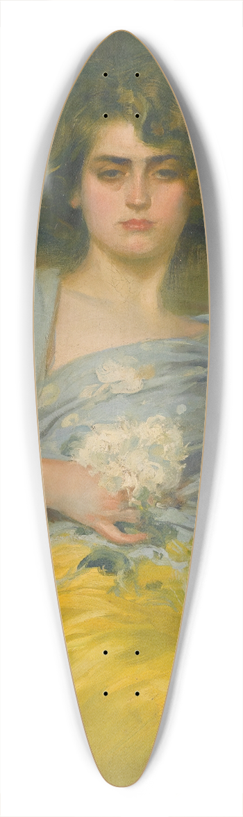 Ramn Casas - Julia 39.3 inch art pintail longboard deck