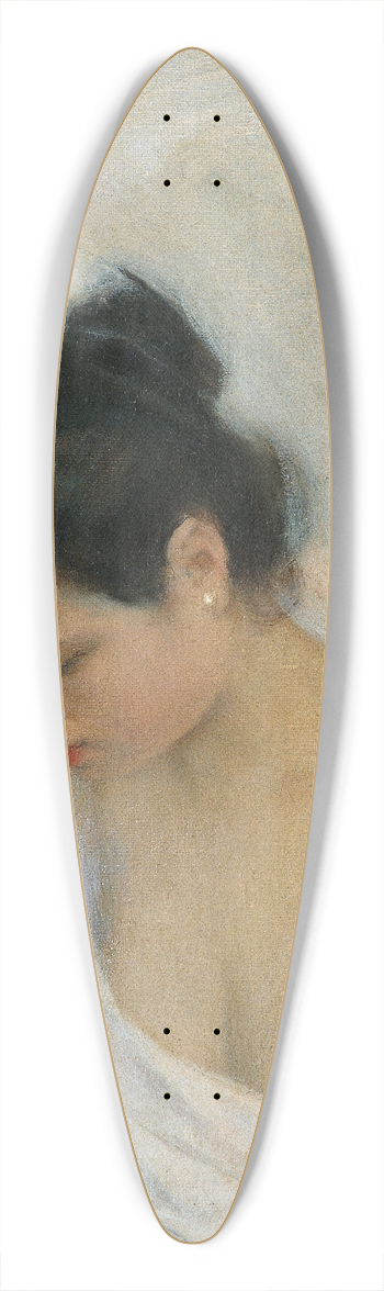 Ramn Casas - Study 39.3 inch art pintail longboard deck