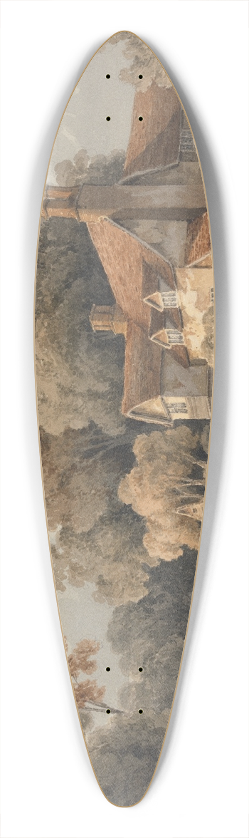 Ramsay Richard Reinagle - At Bromley, Kent 39.3 inch art pintail longboard deck