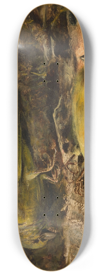 Curt Agthe - Dead birds 8.25 inch art skate deck