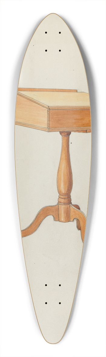 Ray Holden - Shaker School Desk 39.3 inch art pintail longboard deck