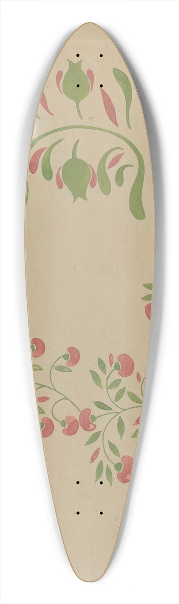 Ray Holden - Stencil Wall Decoration 39.3 inch art pintail longboard deck