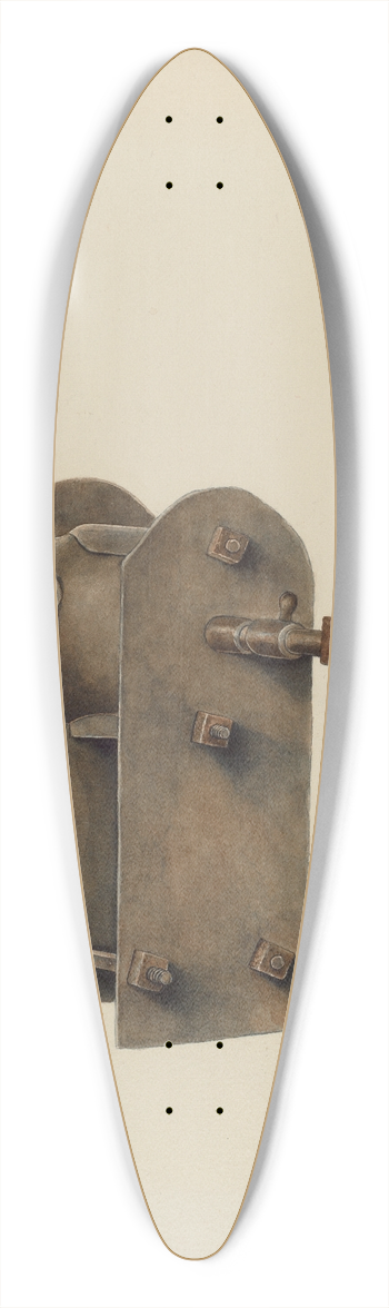 Ray Price - Metal Grits Grinder 39.3 inch art pintail longboard deck