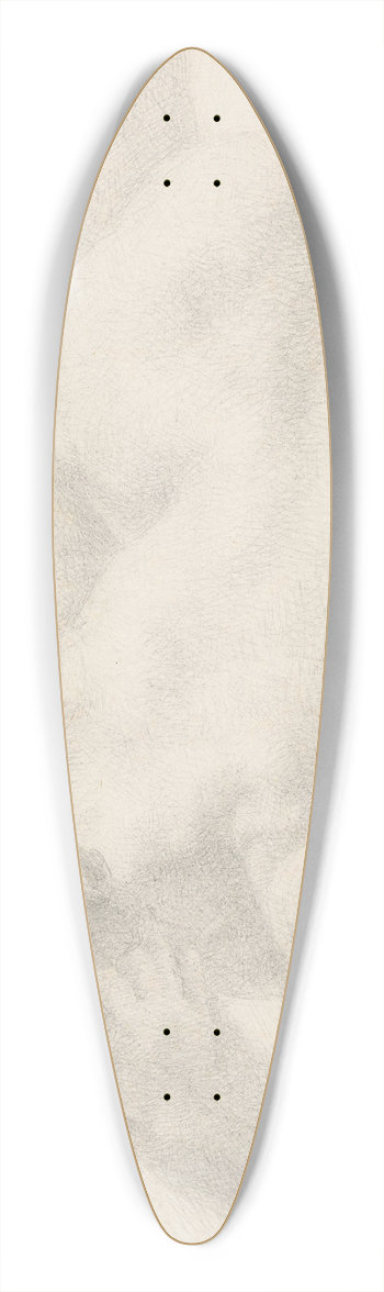 Reijer Stolk - Liggend vrouwelijk naakt 39.3 inch art pintail longboard deck