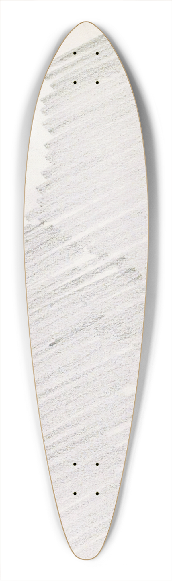 Reijer Stolk - Studie 39.3 inch art pintail longboard deck