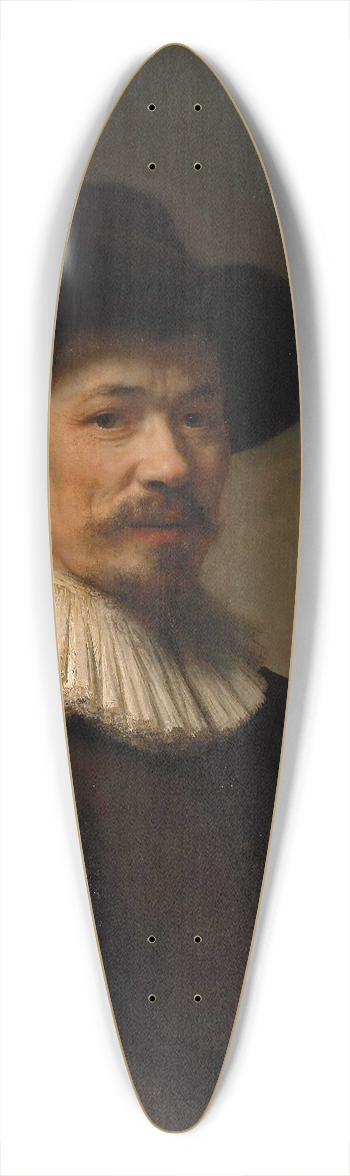 Rembrandt van Rijn - Herman Doomer 39.3 inch art pintail longboard deck