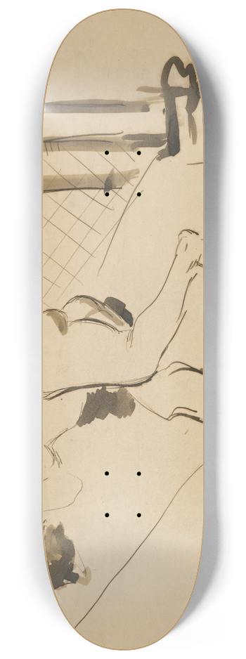 Cyprin Majernk - Nude 8.25 inch art skate deck