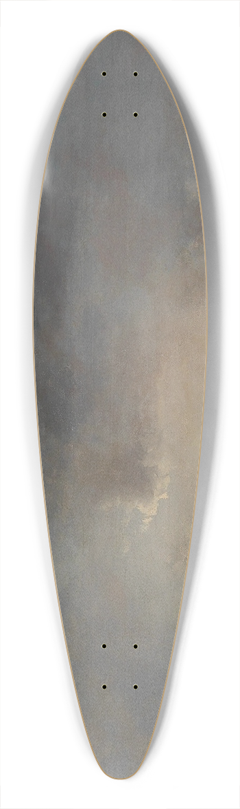 Remigius Adrianus van Haanen - Fishermen in a moonlit night 39.3 inch art pintail longboard deck