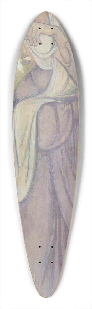 Richard Nicolas Roland Holst - Herinnering 39.3 inch art pintail longboard deck