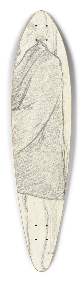 Richard Nicolas Roland Holst - Staande vrouw op sloffen (Mevrouw van der Schalk-van der Hoeven) 39.3 inch art pintail longboard deck