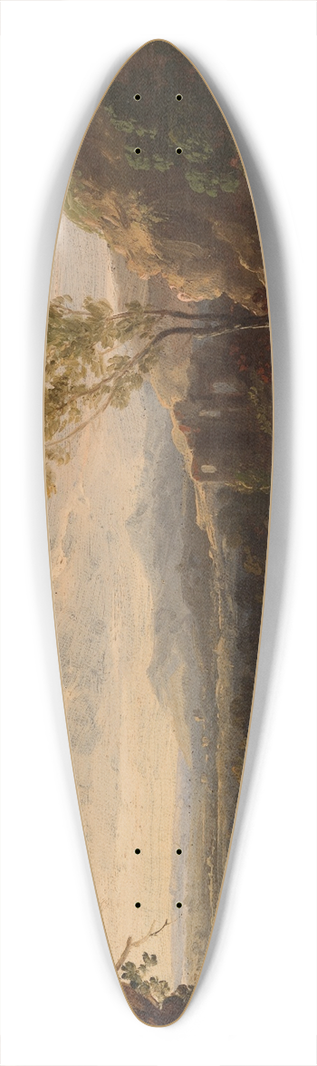 Richard Wilson - Small Landscape 39.3 inch art pintail longboard deck