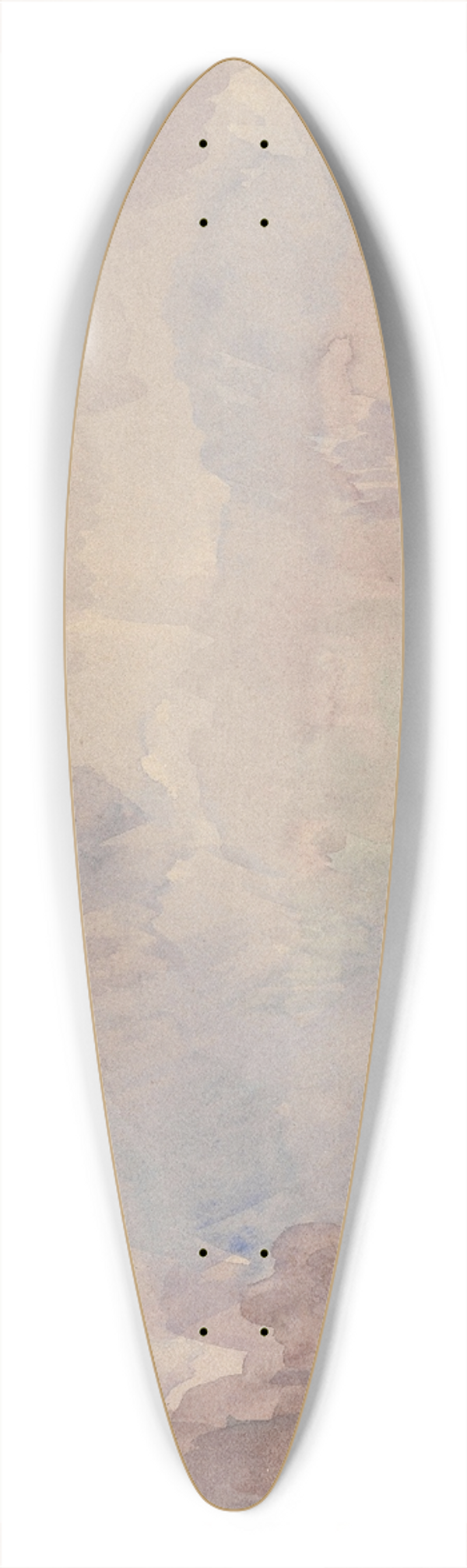 Rik Wouters - Amersfeld  Amersfoort 39.3 inch art pintail longboard deck