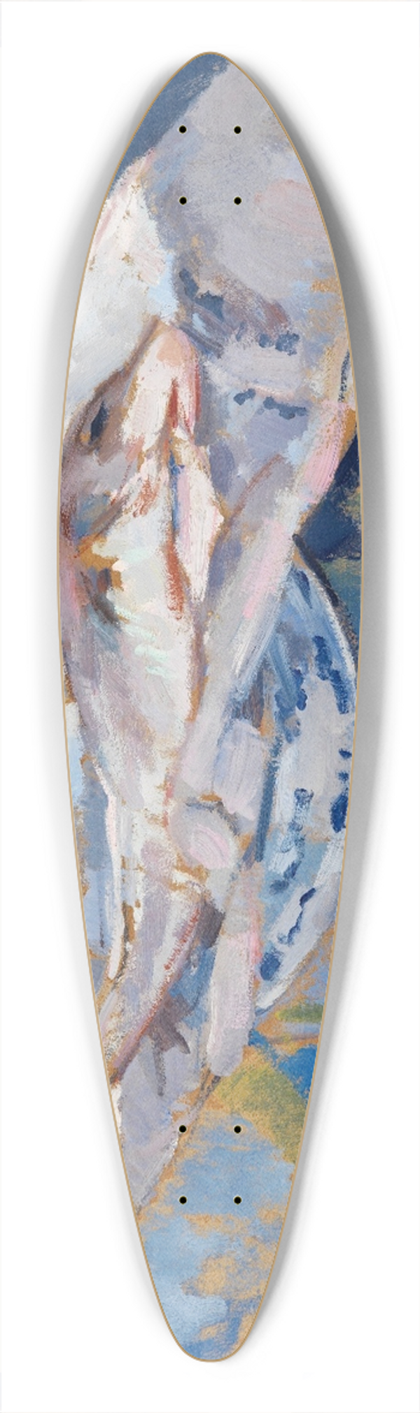 Rik Wouters - Haddock 39.3 inch art pintail longboard deck