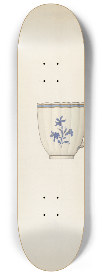 Dana Bartlett - Teacup 8.25 inch art skate deck