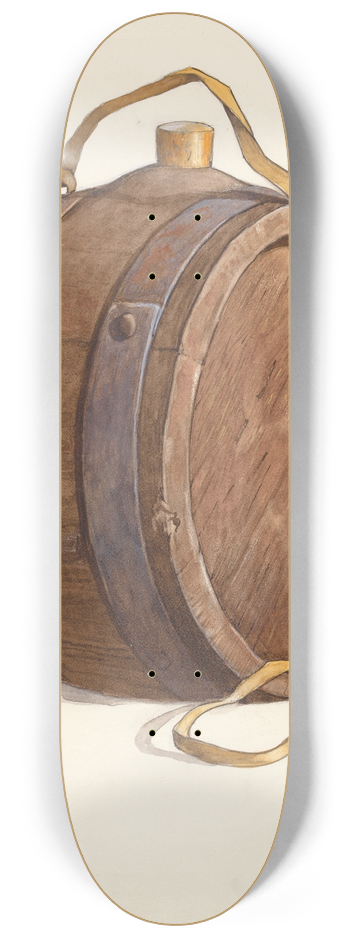 Dana Bartlett - Water Barrel or Runlet 8.25 inch art skate deck