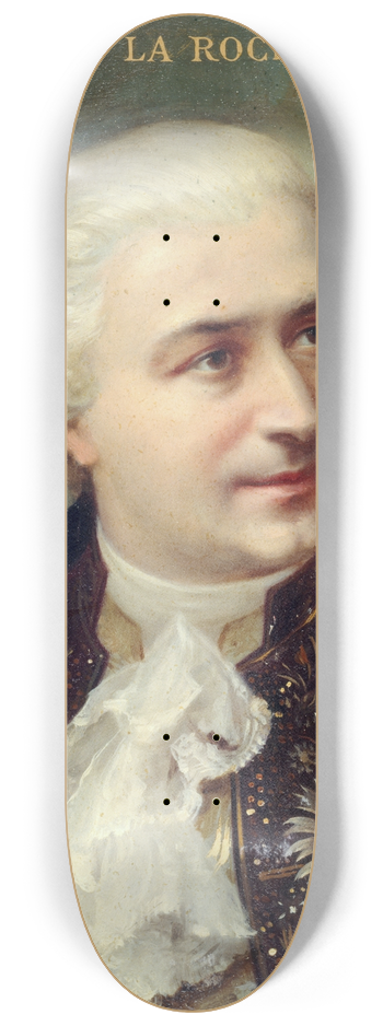 Daniel Brard - Portrait de Jules Laroche (1841-1925), socitaire de la Comdie-Franaise, dans le rle dAlmaviva 8.25 inch art skate deck
