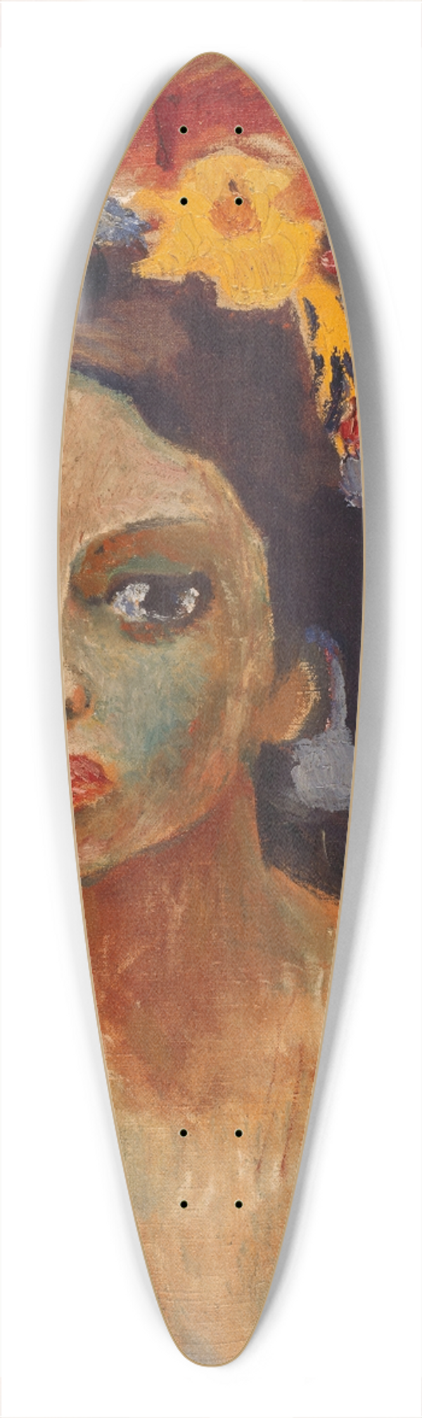 Robert Genin - Balinesin (I) 39.3 inch art pintail longboard deck