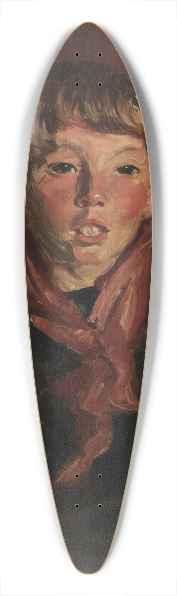 Robert Henri - Sandy 39.3 inch art pintail longboard deck