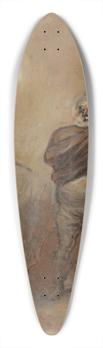 Robert Smirke - Falstaff Instructing Bardolph 39.3 inch art pintail longboard deck