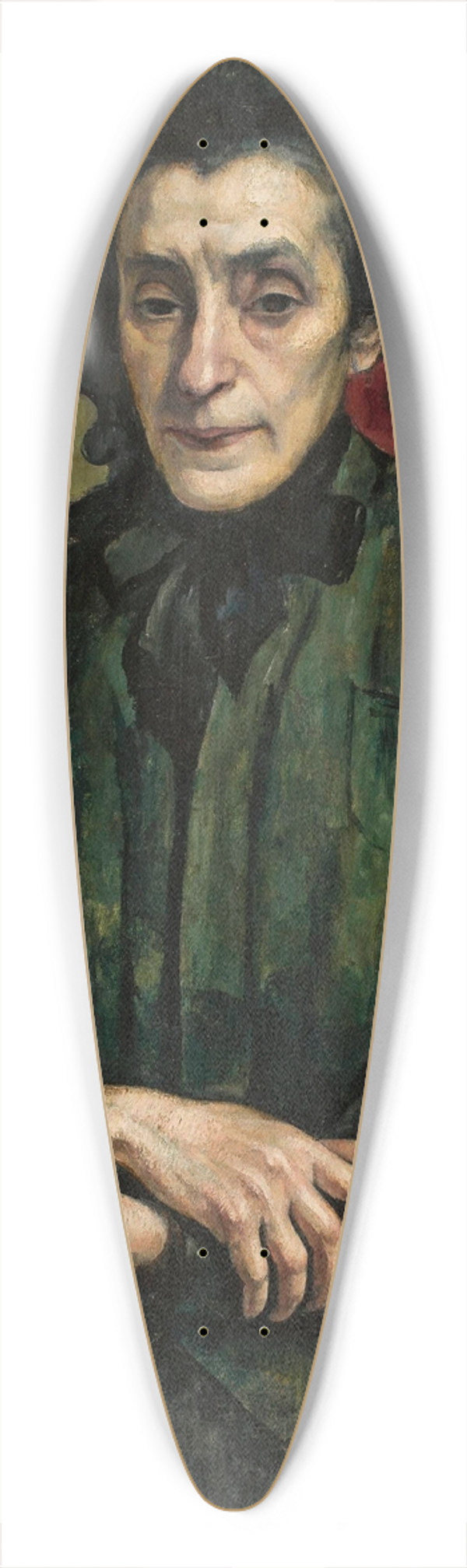 Roman Kramsztyk - Portret Natalii Aszer (Ascher) 39.3 inch art pintail longboard deck