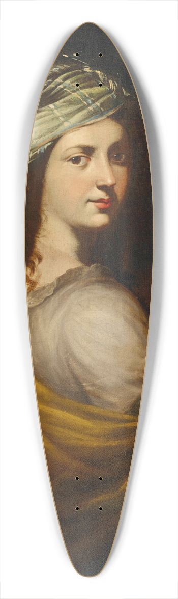 Roman School - An Allegory of Sculpture 39.3 inch art pintail longboard deck