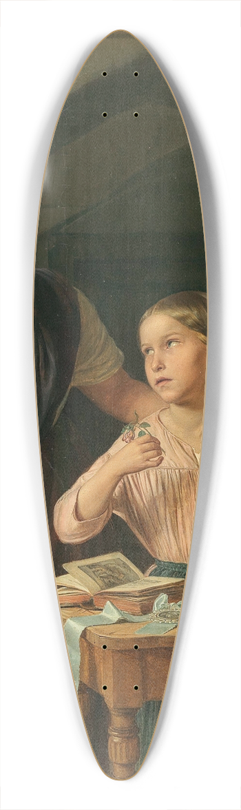 Rosalia Amon - Die welke Rosenknopse 39.3 inch art pintail longboard deck
