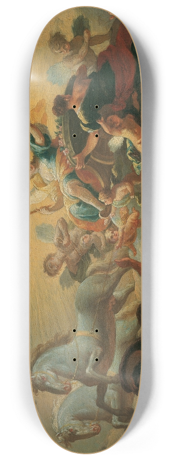 Daniel Gran - Allegorie des Morgens; Aurora im Triumphwagen 8.25 inch art skate deck