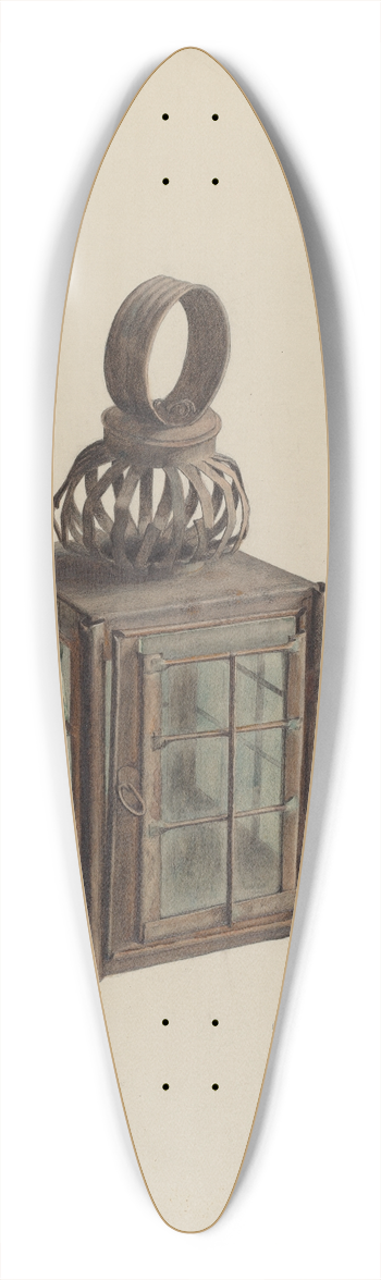 Roy Weber - Lantern 39.3 inch art pintail longboard deck