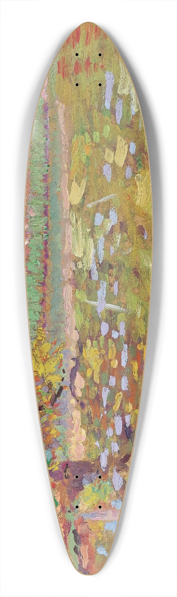 Rudolf Junk - Herbstteich 39.3 inch art pintail longboard deck