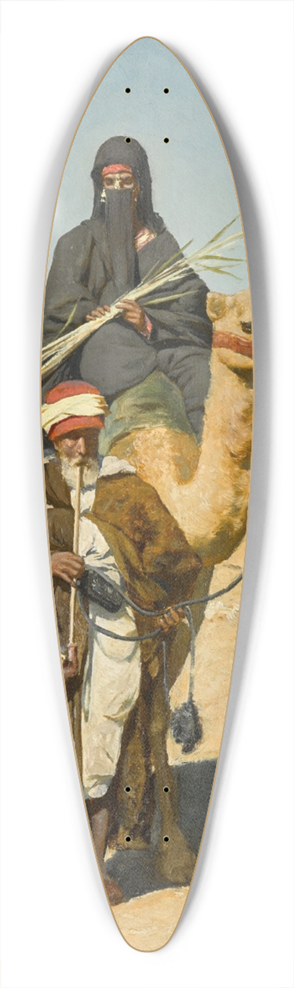 Rudolf Swoboda - The Trusted Guide 39.3 inch art pintail longboard deck
