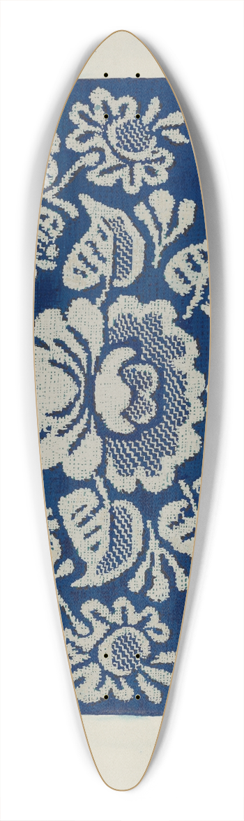 Ruth M. Barnes - Coverlet 39.3 inch art pintail longboard deck