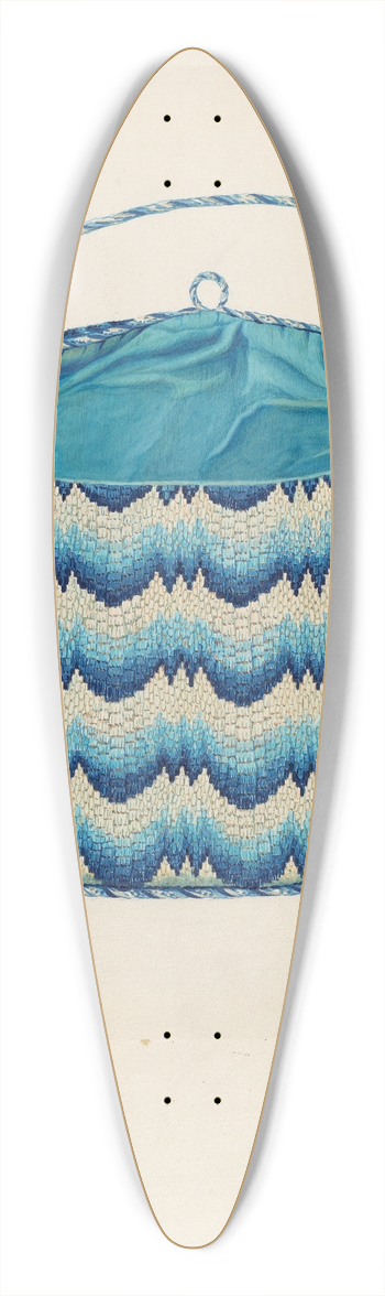 Ruth M. Barnes - Purse 39.3 inch art pintail longboard deck