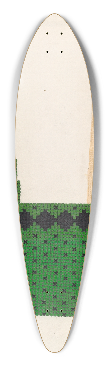 Ruth M. Barnes - Slipper 39.3 inch art pintail longboard deck