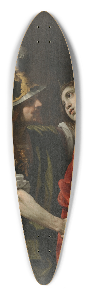 Rutilio Manetti - Dido and Aeneas 39.3 inch art pintail longboard deck
