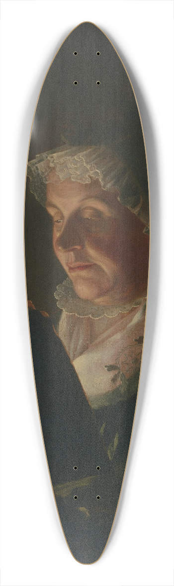 Samuel Finley Breese Morse - Elizabeth Ann Breese Morse 39.3 inch art pintail longboard deck