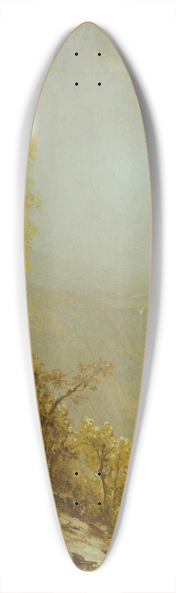 Sanford Robinson Gifford - Kauterskill Clove, Catskill Mountains 39.3 inch art pintail longboard deck