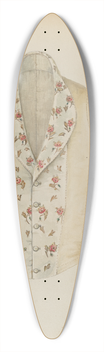 Sara Garfinkel - Waistcoat 39.3 inch art pintail longboard deck