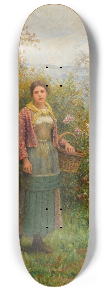 Daniel Ridgway Knight - A moments pause 8.25 inch art skate deck