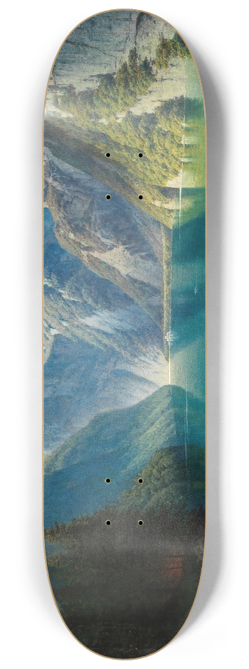Daniel Somogyi - A View of Lake Knigssee 8.25 inch art skate deck