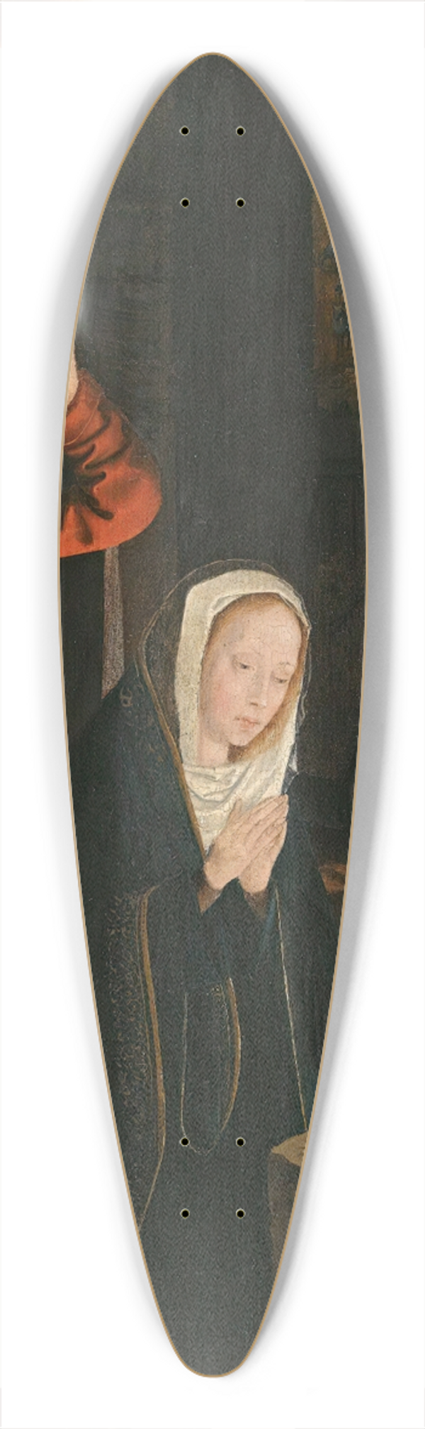 School of Bruges - The Adoration Of The Shepherds 39.3 inch art pintail longboard deck