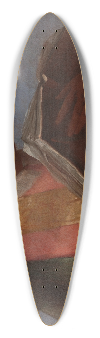 Sebastiano Ricci - Saint Gregory theGreat 39.3 inch art pintail longboard deck